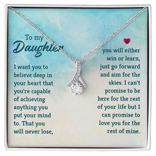 To My Daughter - Alluring Beauty Necklace